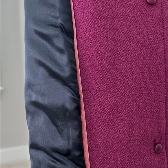 J. Crew Classic lady day coat in Italian double-cloth wool with Thinsulate® Sz 2 - Picture 8 of 9